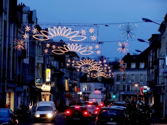  L'heure bleue, c'est le moment de la journée où les illuminations sont les plus belles....