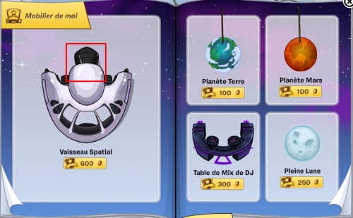 Catalogue de mobilier et d'igloo