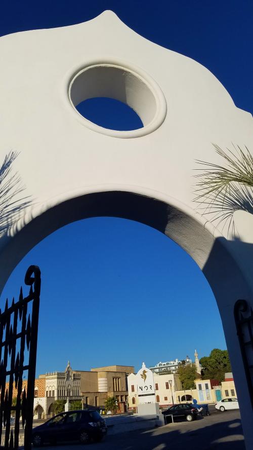 La lumière du matin à Rhodes