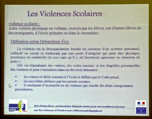 Le harcèlement et les violences à l'école, une conférence peoposée par le Zonta Club de Châtillon sur Seine