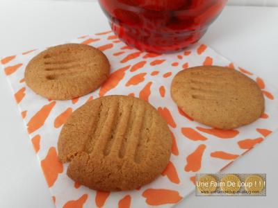 Sablés au beurre de cacahuète