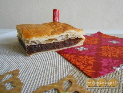 Galette des rois frangipane chocolat au lait caramel