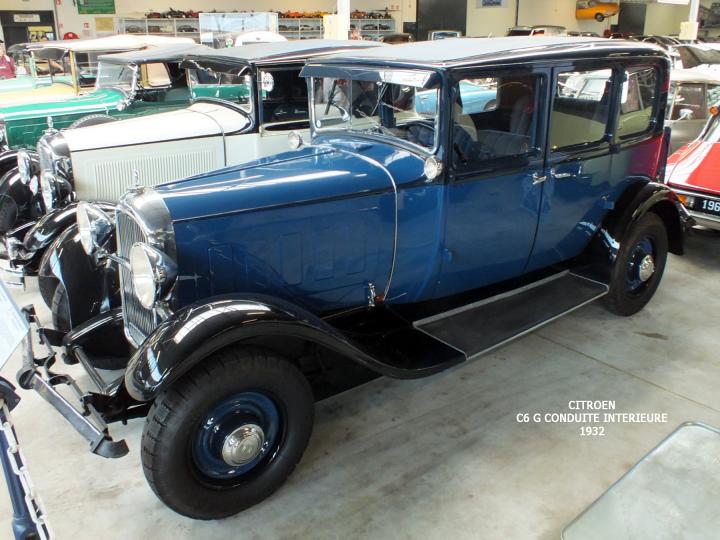 CITROEN AVANT LA TRACTION TYPES AC 6 ET C 6