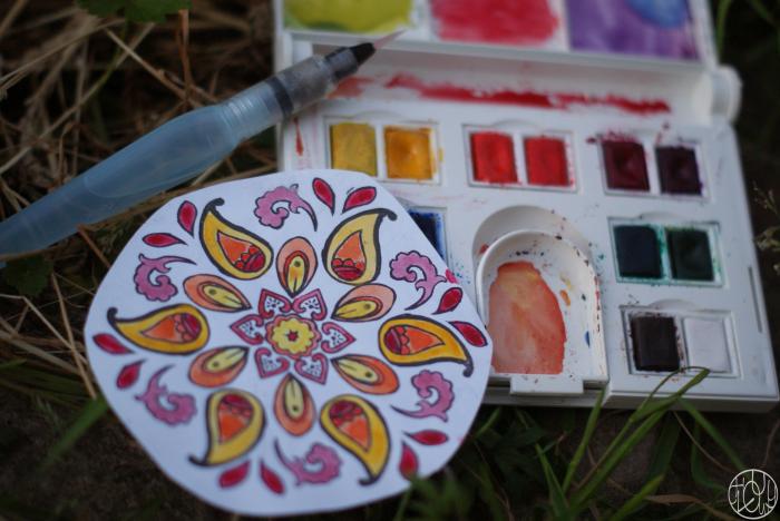 Défi gravure 22/52 - Des tampons mandala