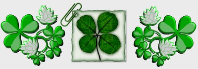 "Le trèfle" à la St Patrick ! ...