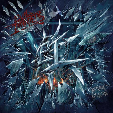 EVIL INVADERS - Les détails du nouvel album Shattering Reflection ; "In Deepest Black" Clip