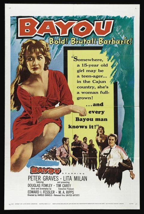 BAYOU BOX OFFICE USA 1957