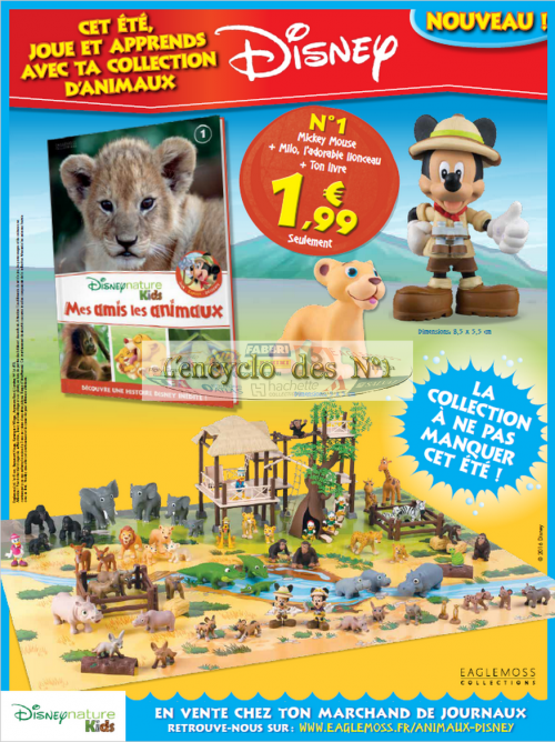 N° 1 Disney mes amis les animaux - Lancement 