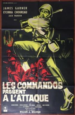 LES COMMANDOS PASSENT A L'ATTAQUE BOX OFFICE FRANCE 1958