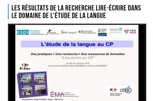 Pilotis 2019 : La Dictée préparée 