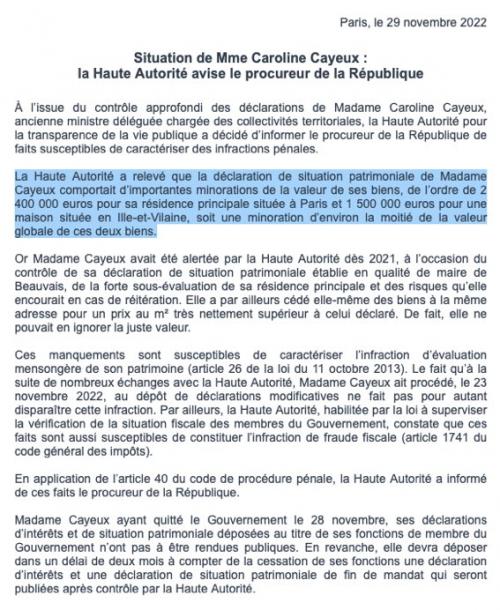 [Mercredi 30 Novembre 2022  Les Actualités Politiques]