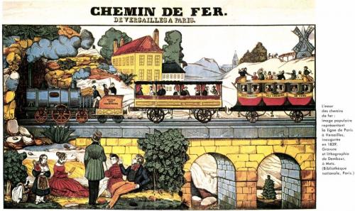 Révolution industrielle: le train