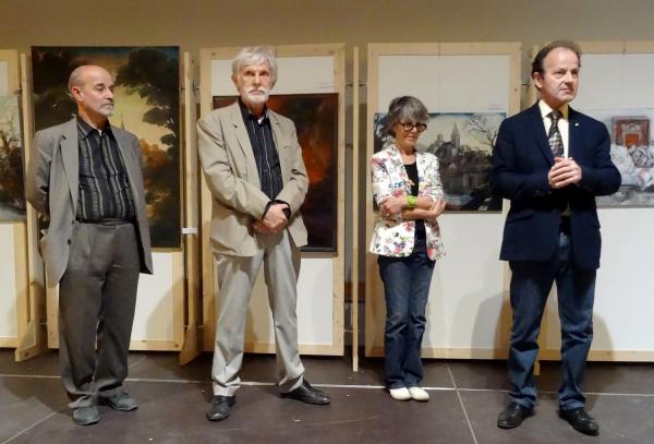 Vernissage du Salon 2015 des Peintres des Amis du Châtillonnais