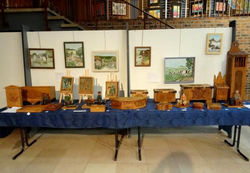 Le salon d'automne 2013 des  Amis des Arts de  Montbard