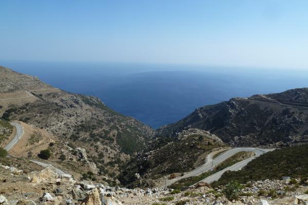 Ikaria : Sur la route de Maganitis