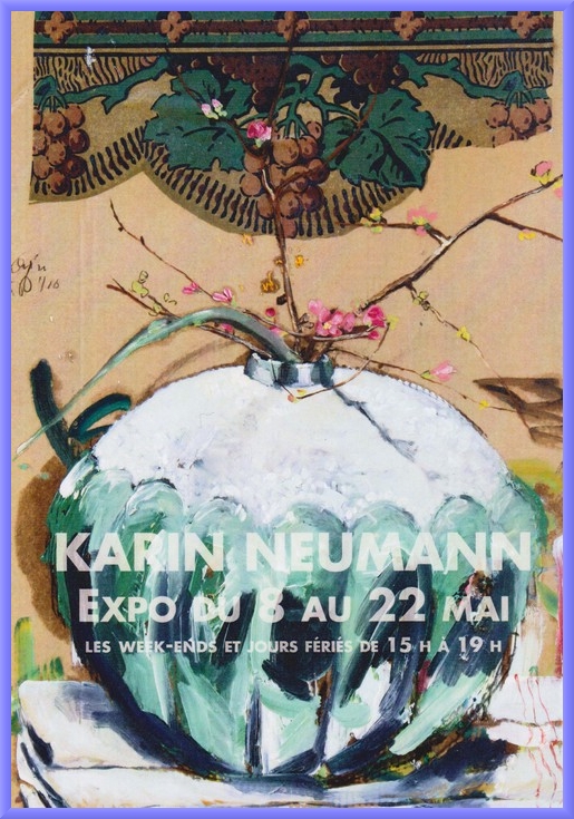 Karin Neumann présente son exposition de printemps 2016