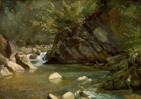 Peinture de : Paul Huet