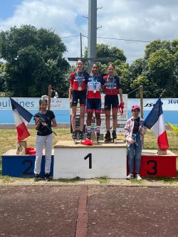 Championnat de France piste - Les 30 juin 1er et 2 juillet 2023 à Coulaines (76)