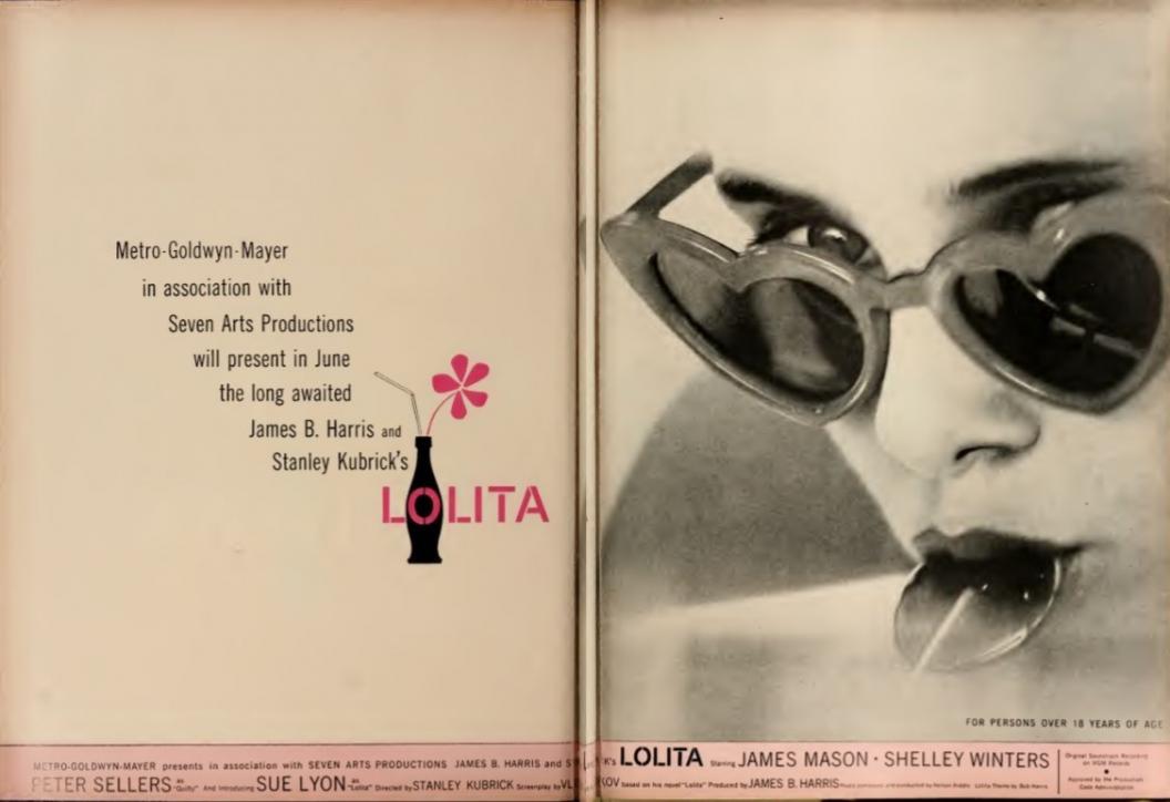 LOLITA BOX OFFICE USA 1962