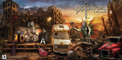 BLITZKRIEG - Artwork et tracklist du nouvel album éponyme