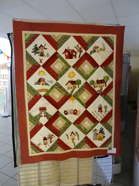 Une très belle exposition de patchwork à la MJC Lucie Aubrac