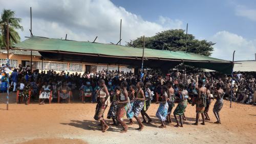 INAUGURATION ECOLE AGBATA