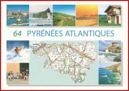 ╰⊱♥⊱╮ღ꧁ Aujourd'hui Département  64  ꧂ღ╭⊱♥≺