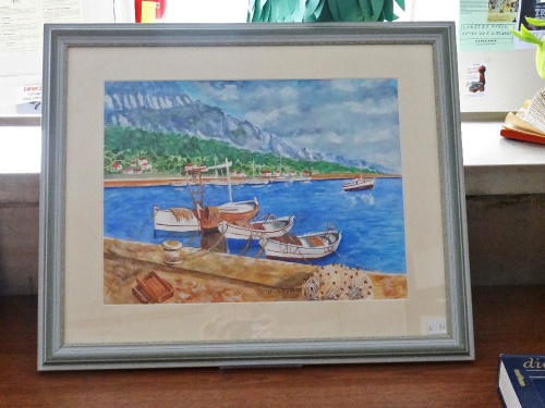 Aquarelles de Mme Leblanc