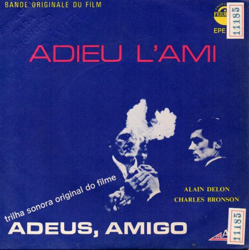 ADIEU L'AMI - ALAIN DELON 45 TOURS BRESIL