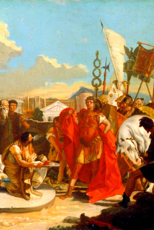 Le visage de Pompée