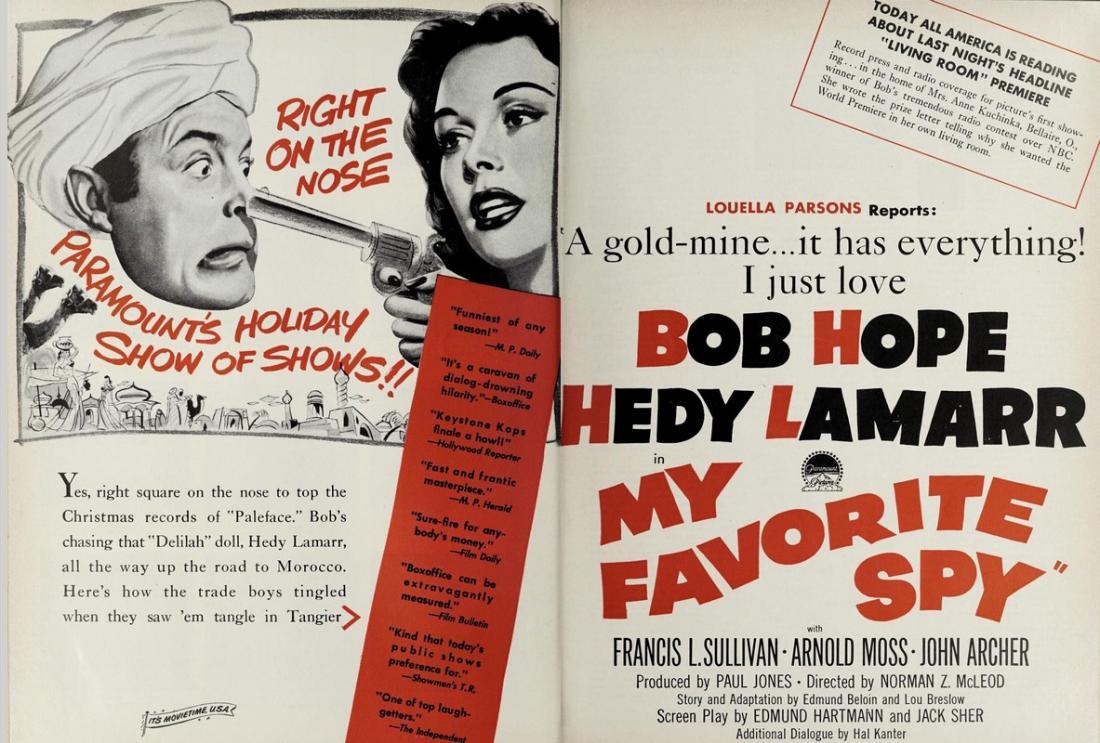 BOX OFFICE USA DU 2 JANVIER 1952 AU 8 JANVIER 1952