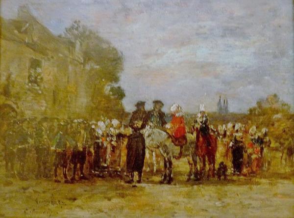Peinture d'Eugène Boudin