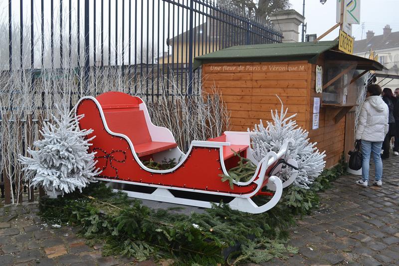 Rambouillet : Quelques décorations de Noël