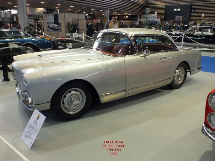 FACEL VEGA : LES MODELES 8 CYLINDRES