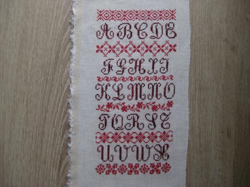 SAL Sampler maison grille 9/12