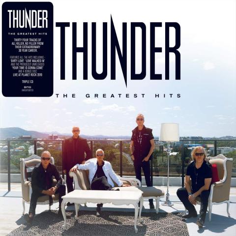 THUNDER - Les détails de la compilation anniversaire The Greatest Hits