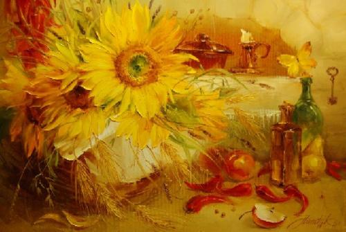 Peinture de :Anna Homchick