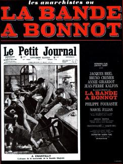 LA BANDE A BONNOT BOX OFFICE FRANCE 1968 