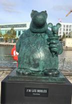 la balade du 19 octobre sur les trace du CHAT à Caen