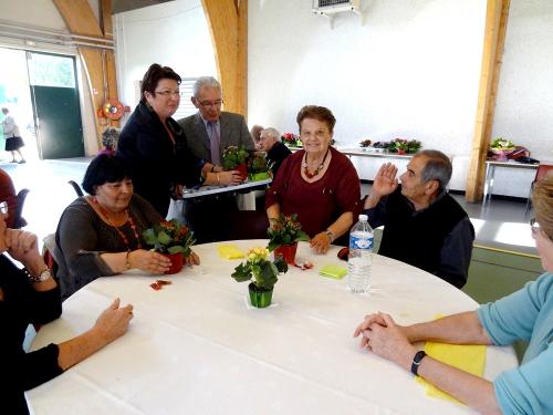 Le repas des aînés 2013, salle Luc Schréder...