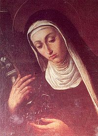 Sainte Eustochia Calafato, Clarisse († 1485)