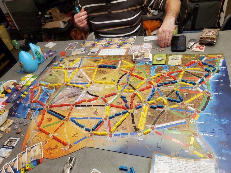 Les Aventuriers du rail Legacy (partie 12)