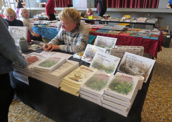 "Des livres au Village" à Recey-sur-Ource a permis de rencontrer des écrivain(e)s et une photographe talentueuse, Anne Spicas