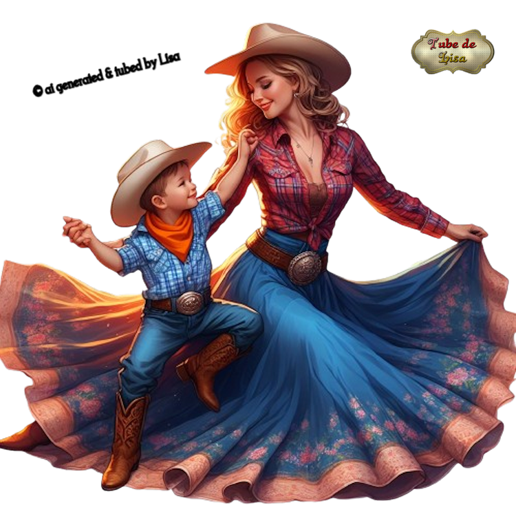 Mom danseuse de country 4