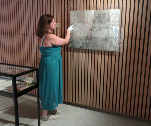 La médiathèque Victorine de Chastenay a présenté une belle exposition sur des documents appartenant au Maréchal Marmont