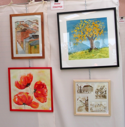 Le salon "Arts et saveurs", organisé par le Lions Club de Châtillon sur Seine, a eu un immense succès salle Luc Schréder...