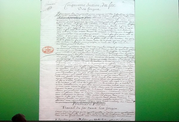 Etienne Jean Bouchu , un maître de forges au temps des Lumières, une conférence proposée par les Amis du Musée du Pays Châtillonnais-Trésor de Vix