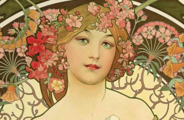 Peinture de : Alfons Mucha
