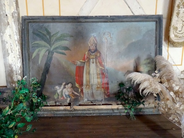 L'église à pans de bois de Mathaux