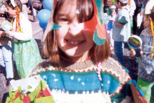 Zoé à la fête de l'eau